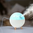thumbnail image 1 of Home99 Space Flower Humidifier - Small Portable Color Mood Night Light, Silent Two-Speed Mist Humidification, Skin Care Moisturizing Instrument, Immortal Flower Timed Spray for Bedroom and Office, 1 of 8