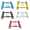 thumbnail image 3 of Ounissouiy Pedales de aleación de colisión lateral para 1/10 Axial SCX10 Crawler RC, escalones laterales de Metal fáciles Kits de construcción modelo Plata, 3 of 6
