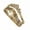 gold, variant on 2Pcs Rings for Women Non Tarnish,Tough Structure Stackable Rings,Soft Touch Cute Rings,Rosegold Plated
