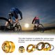 thumbnail image 5 of Soidarity Auriculares para bicicleta de montaña de 44MM, rodamiento de horquilla delantera para bicicleta, tapa sellada, piezas de aleación para Ciclismo oro Soidarity OD001846-06, 5 of 6