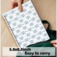 thumbnail image 3 of Cuaderno Elpwk Floral de Hortensias con Espiral 14 x 21 cm, 3 of 6
