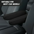thumbnail image 3 of Yuyamidu Black Armrest Cover for Car Truck Van SUV 2 Pcs Car Front Seat Armrest Covers Elastic Car Seat Arm Rest Cover Auto Armrest Protectors Accessories, 3 of 7