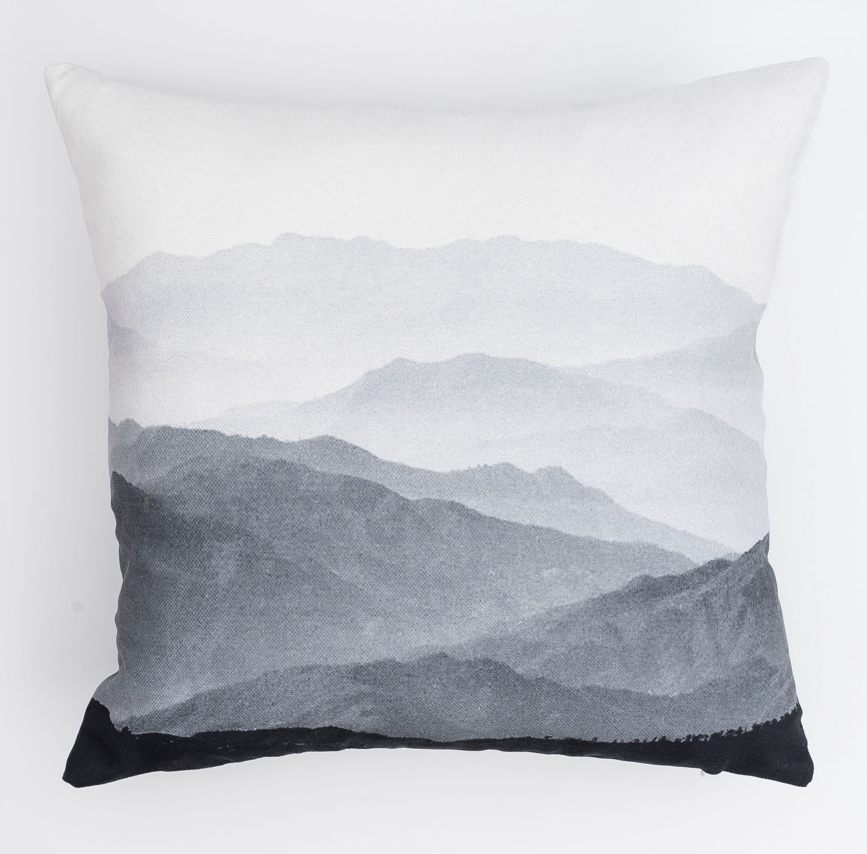 Ada Home Decor Decorative Square Throw Pillow 16" x 16", Mountains Printed