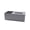 Gray, variant on Multi-Functional Tissue Boxes with Detachable Cover and Divided Compartments, Dual-Use Storage Containers for Paper Tissues and Cosmetics, Practical Organizers for Home/Car/Office/Restroom, Black