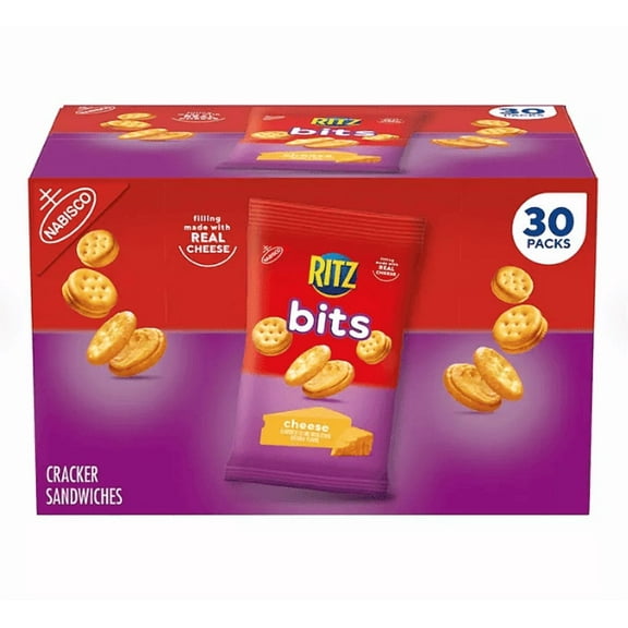 RITZ Bits Cheese Sandwich Crackers, 1.5 oz., 30 pk.1
