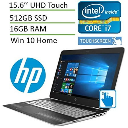 HP Pavilion 15t Gaming Laptop with UHD 4K Touchscreen ( i7 Quad Core, 16GB, NVIDIA GeForce 960M, 512GB SSD, 15.6 Inch UHD (3840 x 2160) Touchscreen, Windows 10)