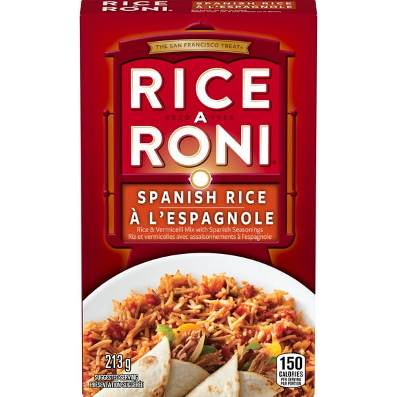 Rice-A-Roni Riz et vermicelle avec assaisonnements à l’espagnole À l’espagnole 213g