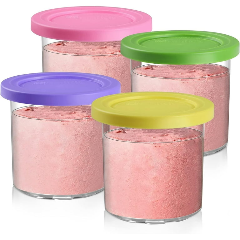 Leak proof Ice Cream Pints With Lids For Ninja Creami Pints - Temu