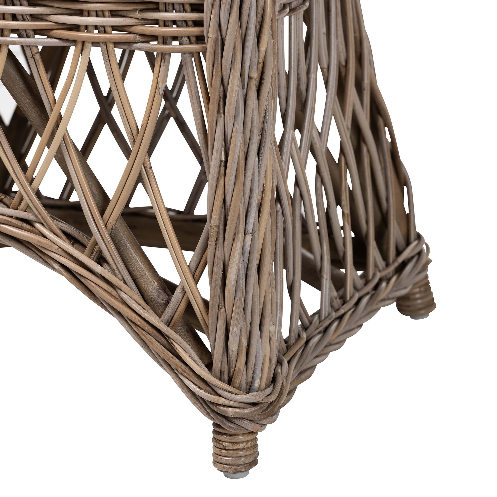 bali & pari Debra Boho Armchair, Kubu Grey
