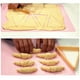 thumbnail image 5 of 2 piezas de croissant, herramienta para hornear pan, modelo triangular para hornear croissant para cocina casera (caqui), 5 of 6