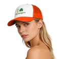 thumbnail image 2 of Dailypoc Funny Saying Trucker Hat, Snapback Cap for Casual Wear, Gift for Her/Him, Novelty Humor T1502 Universal Fit, 2 of 6