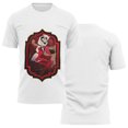 thumbnail image 1 of Hazbin Hotel Camiseta para hombre Graphic Text Pool 3D Printing Street Casual Short Sleeve Printed Clothing Basic Blanco/L, 1 of 6