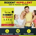 thumbnail image 3 of 12 Pack Mouse Rodent Repellent Outdoor, Chipmunk Repellent, Ultrapowerful Natural and Safe Deterrent Keeps Away from Rodents for Attic, Garden, Bird Feeders, Plants, Cars, RV’s, 3 of 7