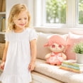 thumbnail image 6 of Plush Dolls, Cute Stuffed Animals For Toddlers Girls Kids, 1Pc Soft Cuddly Baby Comfort Dolls For Nap Time Bedtime Playtime, 6 of 6
