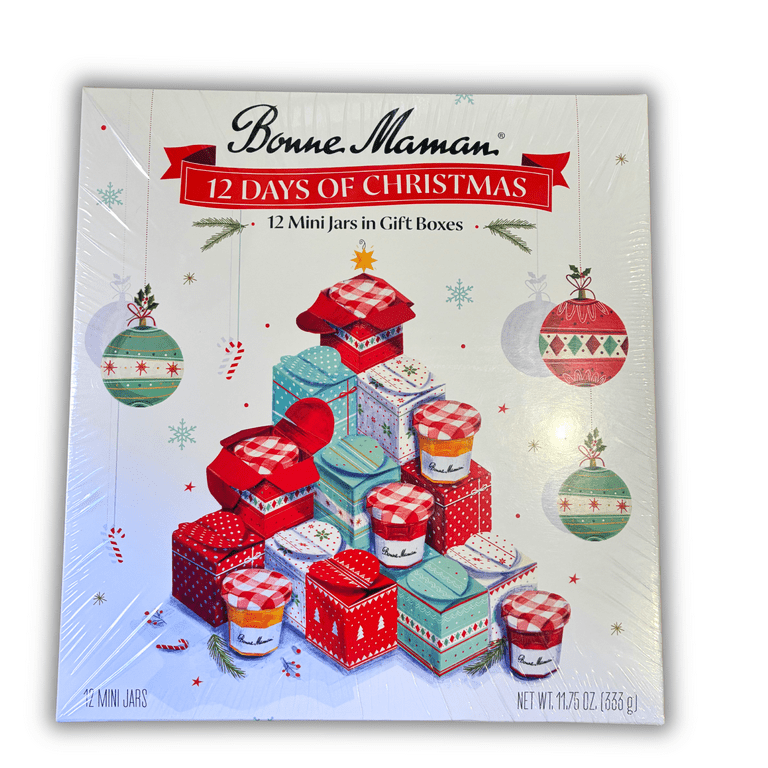 Bonne Maman Advent Calendar 2025 12 Days of Christmas Mini Jams in