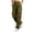 Army Green, variant on Sweatpants for Women Cargo Cinch Bottom Elastic Waist Loose Lightweight Jogger Pants with Multi Pockets