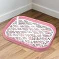 thumbnail image 6 of Pet Dog Toilet Puppy Potty Tray Potty Tray Potty Pan Detachable Pet Litter Pan Training Pad Holder Potty Trainer Corner Pink White, 6 of 7