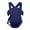 Navy Blue, variant on TELOLY Baby Carrier Multi-Functional Baby Sling Carrier Double Shoulder Strap Adjustable Length Polyester Baby Wrap Carrier,Black