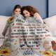 thumbnail image 4 of LHSHID Wedding Gifts for Couples Marriage Prayer for Couple Newlyweds Fleece Flannel Best Bride to Be Groom Gifts for Wedding Day Bridal Shower Anniversary Honeymoon Engagement 60x80in, 4 of 6