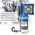 thumbnail image 3 of DC24V 90W 5D90GN-RV40 Worm Gear Motor Speed Adjustable With Self Locking (30k), 3 of 14