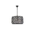 thumbnail image 1 of Elegant Lighting Madison 20" 6 Light Royal Crystal Pendant Lamp, 1 of 8