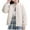 Beige, variant on Cethrio Girls Puffer Jackets Size 14-16, Stand-up Collar Solid Color Casual Thermal Winter Outerwear Pink