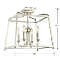 thumbnail image 2 of Crystorama Lighting - Four Light Ceiling Mount - Ceiling Mount - Sylvan - Four, 2 of 6