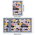 thumbnail image 3 of Billetera JONYEE Kids con tres pliegues para niños de 4 a 18 años con monedero Police, 3 of 7