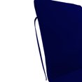 thumbnail image 4 of Jordan Manufacturing 76" x 23" Midnight Navy Solid Rectangular Outdoor Chaise Lounge Cushion with Ties, 4 of 9