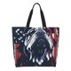 thumbnail image 1 of Balery Bulldog with Forest Flag Bolsa Tote Estilo Estético con Cremalleras, Bolsa de Hombro, Bolsa de Compras Grande y Plegable, 1 of 8
