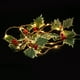 thumbnail image 3 of KAKOWELY Cadena de luces LED navideñas para fiestas, luces luminosas, hojas navideñas, bayas rojas, lámpara de cadena, 3 of 4