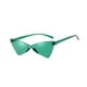 thumbnail image 3 of Gafas de sol Cat Eye, montura ultraligera, versátiles, modernas, triangulares. Verde, 3 of 9