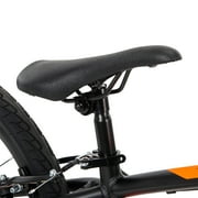 Huffy HX Pro Cruiser 24-inch Aluminum BMX Race Bike for Boys, Black/Orange