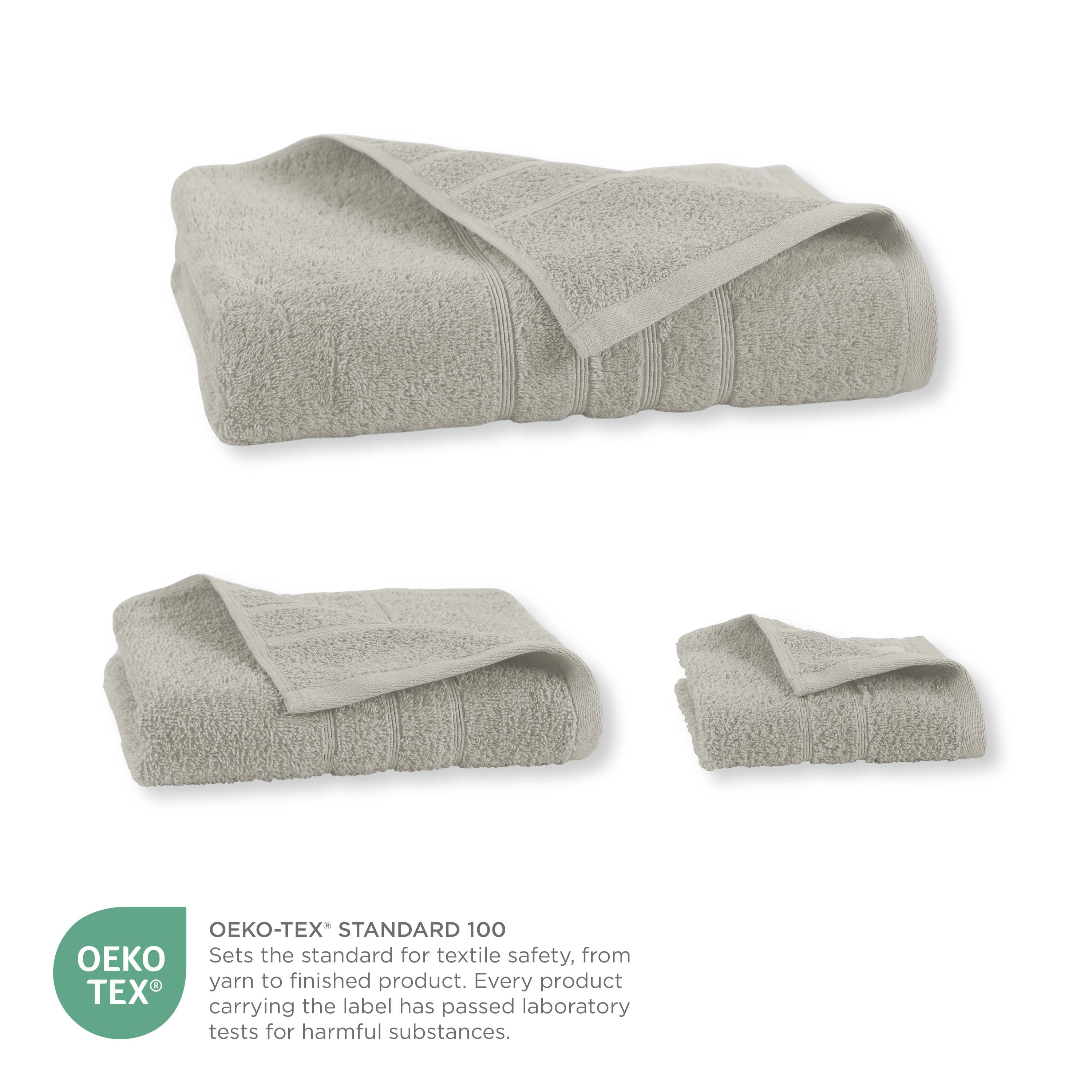 Martex 6-Piece Towel Set | 100% Cotton Soft & Absorbent Bath Towels | New Sand