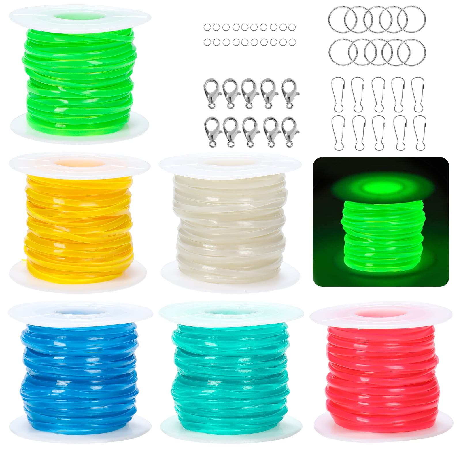 Multicolor Plastic Jewelry Making Cord Thread  Wire for sale  eBay