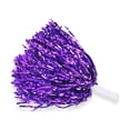 thumbnail image 1 of Cateissary Paquete de 2 pompones de porristas, accesorios de música para Club deportivo, pompones de mano para competición, decoración de Kits de decoración para fiestas Violeta, 1 of 6