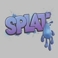 thumbnail image 2 of Women's Strange World Splat Logo Graphic Tee Athletic Heather 2X Large, 2 of 4