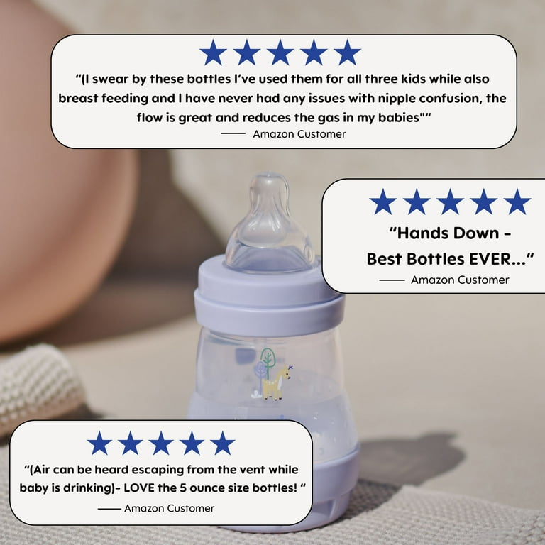 MAM Newborn Gift Set, Best Pacifiers and Baby Bottles for