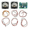 thumbnail image 2 of Power Amplifier VU Panel Meter, VU Meter Adjustable Resistor 500UA Full Scale Range Accurate High Sensitivity Easy Installation with Driver Board for Repairing, 2 of 7