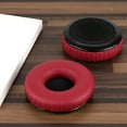 thumbnail image 4 of Geekria QuickFit Replacement Ear Pads Compatible with Sennheiser HD 25/ 25SP/ 25Lite/ 25Plus/ 25Limited 75th Anniversary Edition Headphones, Ear Cushions (Red), 4 of 6