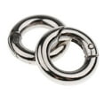 thumbnail image 3 of koolsoo 10 Pack Porte-Clés Forme Ronde en Alliage de Zinc Mousqueton pour Camping Randonnée,, 3 of 8