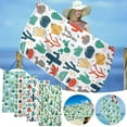 thumbnail image 4 of Zatoumnr Super Lightweight 30x60 Inch Microfiber Towel, Colorful Square Print, Sandproof Beach Blanket, Versatile for Outdoor and Water Activities, 4 of 4