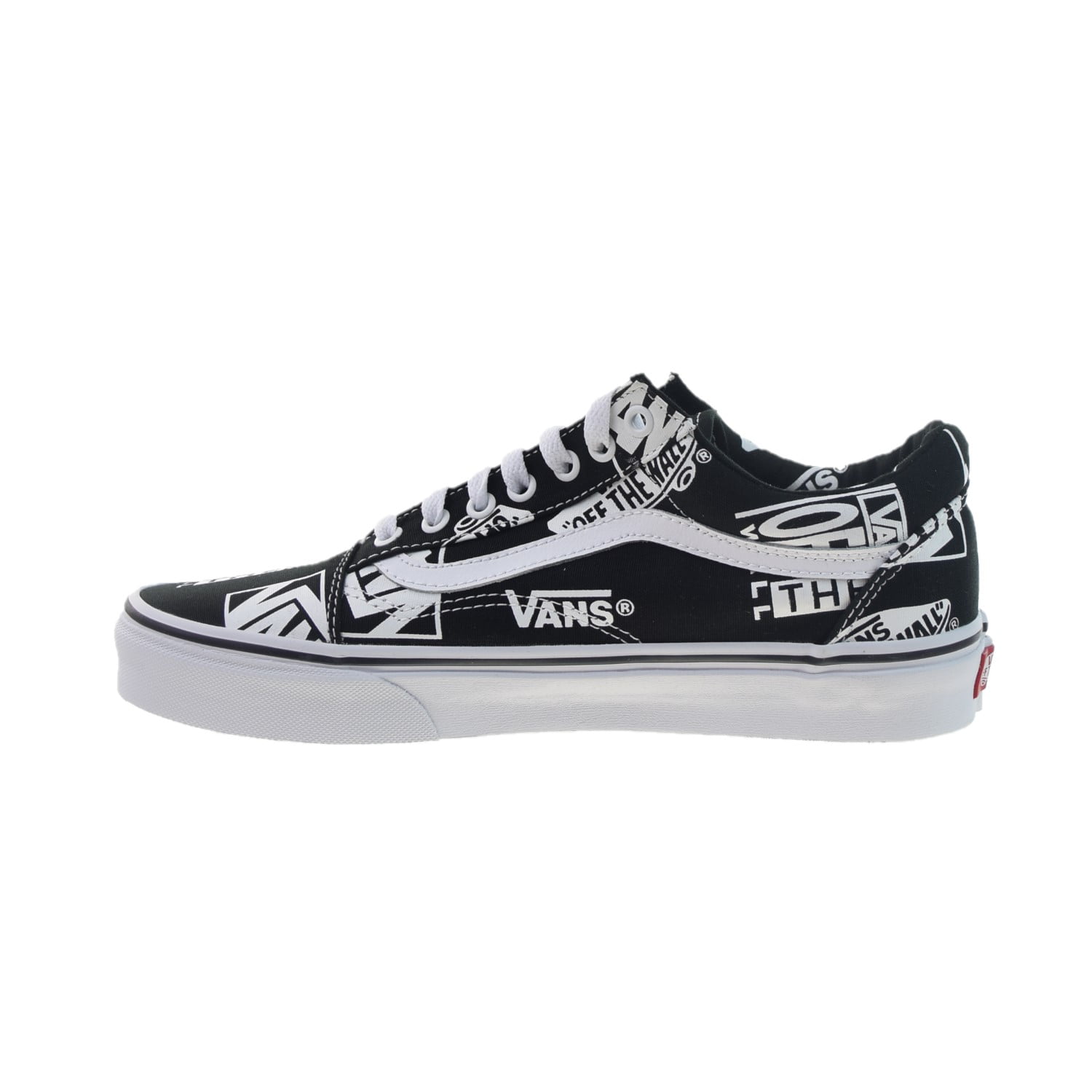 Vans Old Skool \'Logo Mix\' Men\'s Shoes Black-True White vn0a38g1-ua9 | Sneaker low