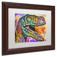 thumbnail image 3 of Trademark Fine Art "Raptor" Canvas Art by Dean Russo, White Matte, Wood Frame, 3 of 4