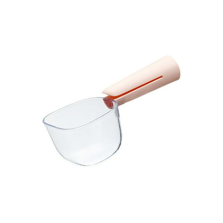 

NIUREDLTD Rice Spoon Food Durable Pet Dry Food Feeding Spoon Large Capacity Kitchen Tableware Grain Amount With Clip Spoon Useful And Practical