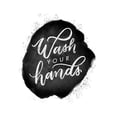 thumbnail image 2 of Thorns, Becky 12x14 White Modern Wood Framed Museum Art Print Titled - Wash Your Hands V, 2 of 4
