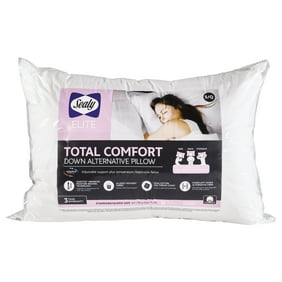 Sealy Perfect Comfort Down Alternative Bed Pillow Standard White