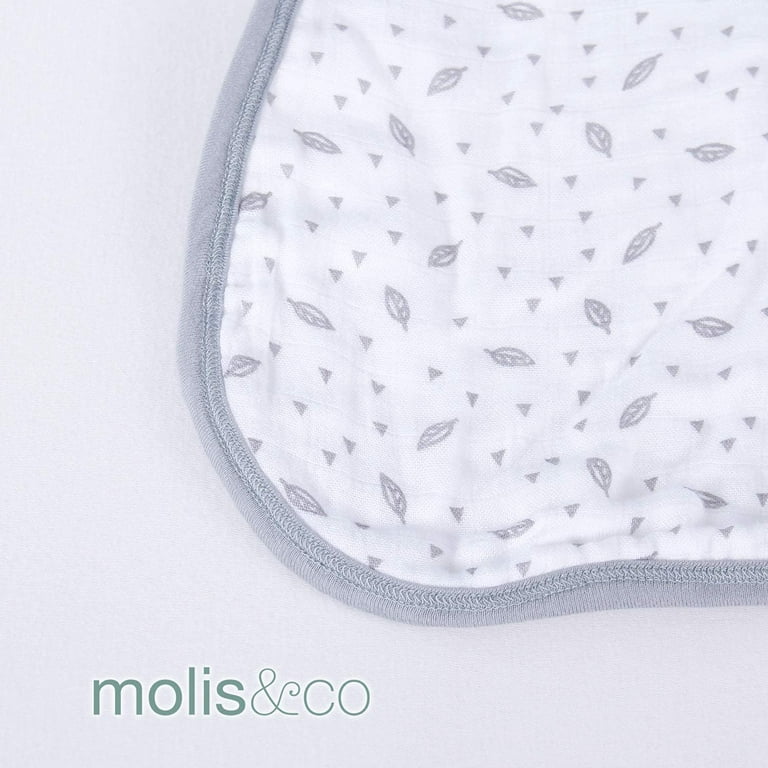 Molis & co Muslin Sleeping Bag for Baby, Super Soft and Light Wearable  Blanket, 2-Way Zipper Easy for Diaper Change Sleep Sack,Unisex 12-18 Months  0.5