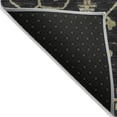 thumbnail image 5 of Addison Rugs Chantille Indoor/Outdoor Traditional Global Black Machine Washable Rectangle Rug, 8' x 10', 5 of 8