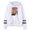 White, variant on Freya Skye Vintage Hoodie Pocketless Parallel Bars Sleeve Streetwear Men Women Hooded Sweatshirt